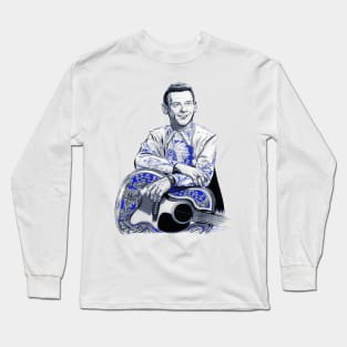 Hank Snow - An illustration by Paul Cemmick Long Sleeve T-Shirt